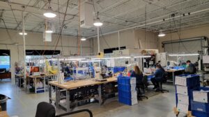 cable assembly engineers at work in our St. Augustine location